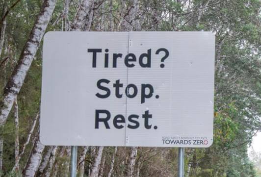 Massage Lorne & Massage Anglesea - Tired Rest Stop